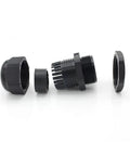 Waterproof Cable Gland Kit 10 Pieces M10 M12 M16 M18 M20 M22 M24 M25 Nylon Cord Grip IP68 Wire Connector parts displayed