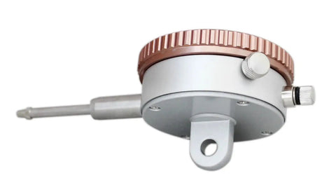 0 To 1 Inch Dial Indicator With 0.0005 Inch Resolution, AGD 2 Style Precision, Lug Back Mount With One Quarter Inch Hole, Quick Zero Bezel Clamp, Model P900 S099 For Precise Machining And Inspection