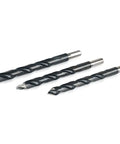 Turbo Step Drill Bit Set 29 Pcs M35 Cobalt High Performance Spiral Shank Step Point Tips One Sixteenth To One Half Inch