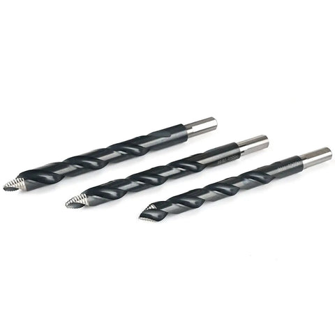Turbo Step Drill Bit Set 29 Pcs M35 Cobalt High Performance Spiral Shank Step Point Tips One Sixteenth To One Half Inch