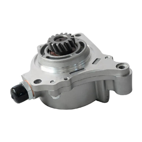 Bulletproof Me017287 Straight Bolt On Replacement Vacuum Pump Fits Mitsubishi 4D33 And 4D34 Fuso Canter commercial truck part with gear.