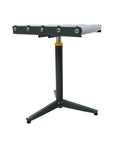 Five Roller Adjustable Conveyor Table With 250 Lbs Capacity, Height Range 23.9 To 41.6 Inches, Chrome Plated Rollers, Portable Material Handling Conveyor Stand For Workstations.