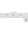 Four Pack Stainless Steel Concealed Rotation Hinges For Doors And Windows With Thickened Design And Polished Core Smooth Operation