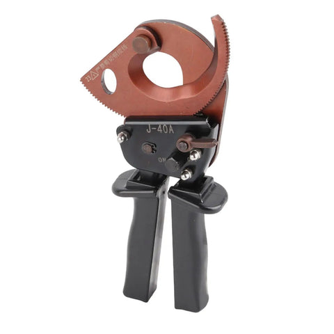 Beefy 300mm Cable Cutter Scissors for Copper and Aluminum Gear Driven Power Multiplier Delivers No Sweat Cutting Forged Manganese Steel