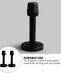 Two Pack Stainless Steel Door Buffer Stopper For Wall Protection And Door Bump Prevention No Drill Installation For Office Home Store Use Magnetic Mount