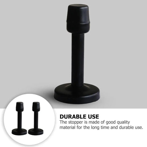 Two Pack Stainless Steel Door Buffer Stopper For Wall Protection And Door Bump Prevention No Drill Installation For Office Home Store Use Magnetic Mount