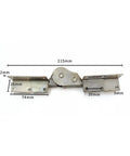 Slick 180 Degree Flip Joint For Lazy Sofa Bed Conversion featuring dimensions of 215mm x 26mm steel hinge bracket.