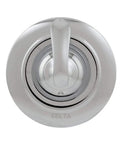 Front view of Linden Single Handle Shower Diverter Trim Kit In Chrome Finish For Easy Valve Swaps and smooth water control