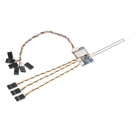 Six Channel Two Four GHz PWM PPM I Bus Pro Grade Receiver For FPV Drones Compatible With FS I10 I8 I6 Series Transmitters