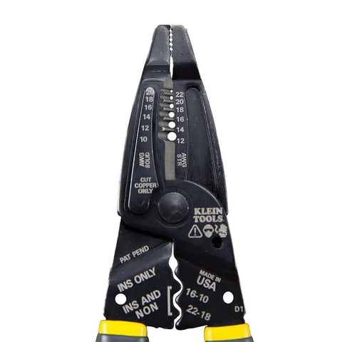 Electrician Multi Tool Wire Stripper Crimper Cutter Long Nose Design For 10 20 AWG Solid And 12 22 AWG Stranded Reinforced Head