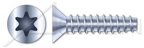 Premium Bulk Pack Of One Thousand M3 X 16mm Thread Rolling Screws Tailored For Plastics Featuring Flat Countersunk Heads And Hexalobular Drives Crafted From Zinc Plated Steel Built Tough As Nails