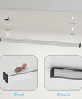 Installation guide for Two Pack 14.5 Inch USB Plug In LED Under Cabinet Lights Dimmable With Three Color Temperature 2700K 4500K 6000K Silver