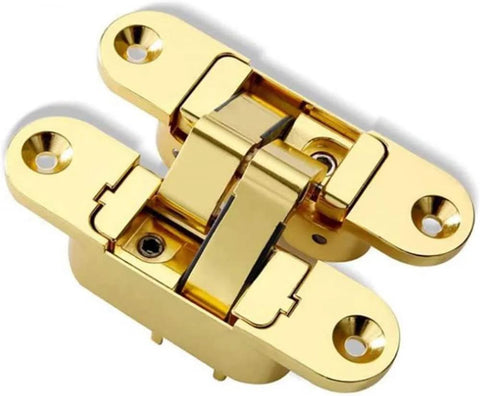 Three Dimensional Concealed Door Hinge With Adjustable Cross Zinc Alloy For A Smooth 180 Degree Opening Hidden Inside And Outside Hinge