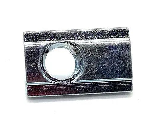 Roll-In T-Nut With Ball Spring 5/16-18, 24 Pack, 15 Series Aluminum Extrusion Compatible With 13040 Profile, close-up view