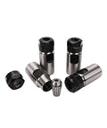 1-Piece Premium Collet Tool Holder Motor Shaft Extension Rod For Drilling And Hole Processing With ER11 Chuck Bit in metal finish.