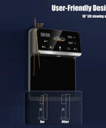 Wall Mounted Instant Hot And Cold Water Dispenser With Touch Screen, Dual Temperature Control, angled design for visibility