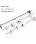 Cool 10Pcs SK16 Linear Motion Rail Support Brackets Made From Super Tough Aluminum For Smooth 3D Printers And Craft Engraving Machines With Low Friction And Precision Machining For Your Next Big Project, featuring linear rails and supports.
