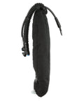 Side view of Donut Wing For Technical Scuba Diving With Inflator Hose And K Style BPI 40 Lbs 18 Kg Capacity Black Ultra Durable 1000D Cordura