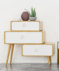 Six Pack Brass Four Leaf Clover Cabinet Knobs Set Gold Finish White Zinc Alloy Single Hole Mount For Cabinets Drawers Dressers Furniture Kitchen Wardrobe Bathroom Decorative Door Pulls on white dresser