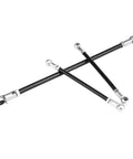 Direct Swap Transmission Linkage Set For 106 And Saxo, Aircraft Grade Aluminum, 3 Pieces, Tough Wear Proof Shift Rods, Lightweight Easy Install, Snappy Shifts For 1991 To 2003 Auto Repairs And DIYers, 3-piece linkage rods