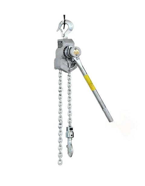 Super Handy Aluminum Alloy Hand Chain Hoist That Lets You Lift Heavy Loads With Ease Like A Boss with 0.25 ton capacity.