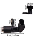 Precision Crankshaft Position Sensor For Dodge Ram 1500 Grand Caravan Nitro 2007 To 2011, side and front view with dimensions.