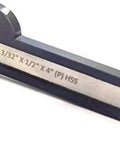 Straight Shank Lathe Parting Tool Holder With HSS Blade for Pro Grade Parting Off and Narrow Groove Cutting Blade Size 3/32 Inch By 1/2 Inch By 4-1/2 Inch