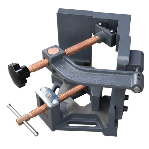 Beefy 3 Axis Welding Clamp Heavy Duty Cast Iron Vice With Killer Grip And Zero Play Design Featuring 3.9 Inch Jaw Opening For Steel And Wood DIY Shop Builds
