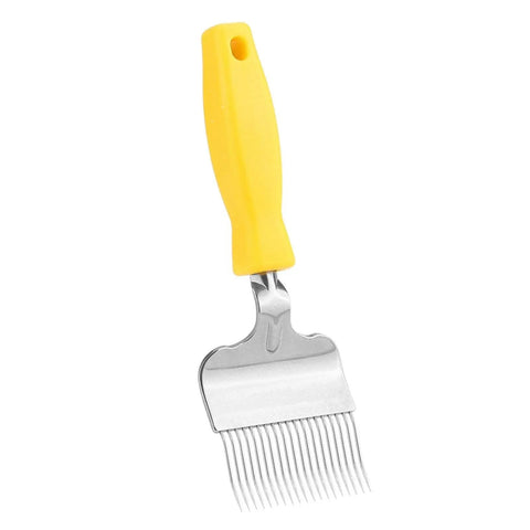 Beekeeping Uncapping Fork Stainless Steel Honeycomb Tine For Hive Inspection And Honey Harvest Durable Tool With Comfortable Grip