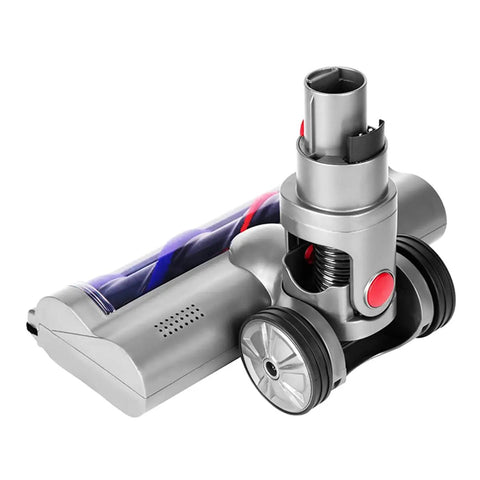 Soft Roller Floor Head With LED Headlights For Dyson V7 V8 V10 V11 Cordless Stick Vacuums hardwood floor attachment