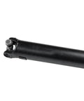 Beefy Rear Center Support Bearing For Chevy Avalanche Driveshaft showing solid black steel construction and a u-joint.
