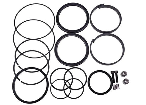 Top Tier Heavy Duty Seal Kit For Platform Actuator Rotator Replacement Compatible With Oem Numbers 7017158 And 70007376, various black seals and components.