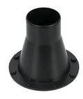 4 To 2 And A Half Inch Magnetic Dust Collection Fittings Starter Kit, black plastic connector for shop vac hoses