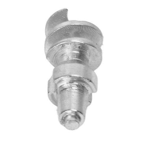 Rock Solid Tungsten Steel Tire Studs 50 Pack Anti Slip Snow Screws close-up, showing silver metal design for ice traction.