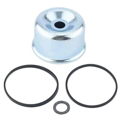 Float Bowl Gasket Seal Ring For Briggs And Stratton Carburetors, Compatible With 796611 493640 398191 20-141-1 20-141 Lawn Mower Parts, O Ring And Seal Set, Durable Replacement, metal bowl and rubber rings