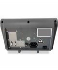 Heavy Duty Digital Caliper Kit For Lathes And Mills Built Like A Tank Rock Solid Electronic Gauge back view showing ports and connections.