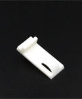 Rose Gold Plastic Shelf Support Clips 30 Pack For Cabinets And Cupboards Partition Plate Fixing Brackets showing white clip detail