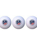 250 Years Commemorative All American Patriot Golf Balls With Eagle And Flag Design White 1776 2026 Anniversary Edition