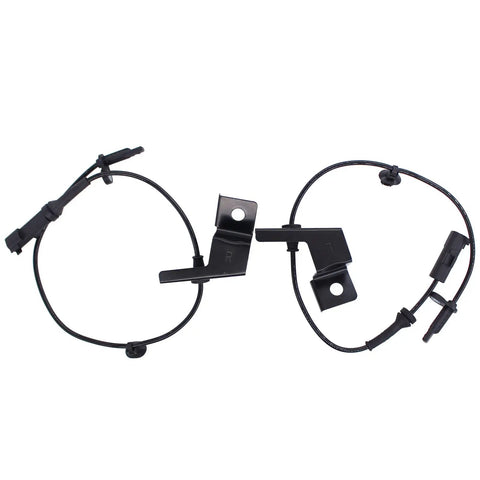 Pack Of 2 Abs Wheel Speed Sensor For Ford Fusion 2013 To 2019 Lincoln Mkz 2013 To 2015 Top Shelf Oem Replacement Anti Lock Braking System durable black sensor wires.