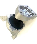 Built Tough Front Right Hydraulic Engine Motor Mount Solid Rubber Aluminum Chassis absorbs vibration angled view.
