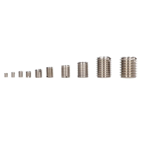 41 Piece Stainless Steel Thread Repair Insert Kit M2 To M14 With Storage Box Workhorse Set Of Thread Inserts for Aluminum
