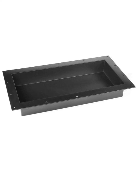 Recessed Shower Niche 16 By 28 Inches Black For Tile Ready Shower Storage No Hassle Install Niche waterproof built-in shelf.