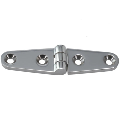 Marine Grade Stainless Boat Hinge Strap Butt Hinge 316 A4 For Hatch Doors And Cabinet Parts With Mirror Like Finish Heavy Duty Hardware