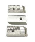 BXT4-19 Tooth Plate Gripper Spare Part 1821.048.041 For Battery Powered Plastic Strapping Tool Wrapping Machine Replacement Durable High Quality Part For Easy Install Plug And Play Compatibility And Reliable Strapping Performance, metal gripping plate with threaded hole