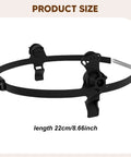 Hard Hat Welding Headlamp Accessory With Adjustable Headband And Universal Mount, nylon, 22cm length