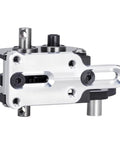 Upgrade Your 10 Scale RC Crawler Build With This Cool LCG Right Motor Gearbox Transmission featuring a CNC aluminum housing.