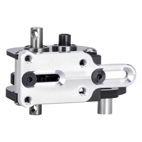 Upgrade Your 10 Scale RC Crawler Build With This Cool LCG Right Motor Gearbox Transmission featuring a CNC aluminum housing.