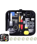 Must Have Watch Repair Tool Kit Featuring Link Pin Remover Shell Opener And Strap Replacement organized in a compact case for smooth upgrades.