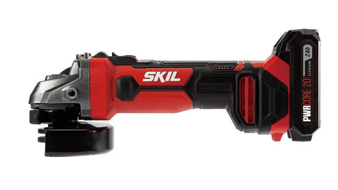 Cordless 20V Go To Four And A Half Inch Angle Grinder with PWRCore 20 Battery and Charger Includes 2.0Ah Battery