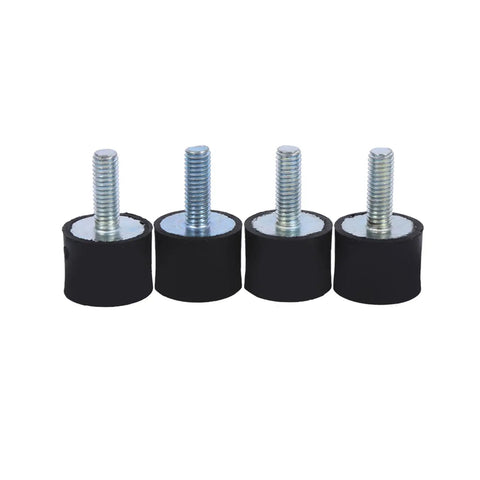 Knock Out The Buzz With These Pro Grade M6 Rubber Isolator Mounts Four Pack for shock absorption and vibration isolation.